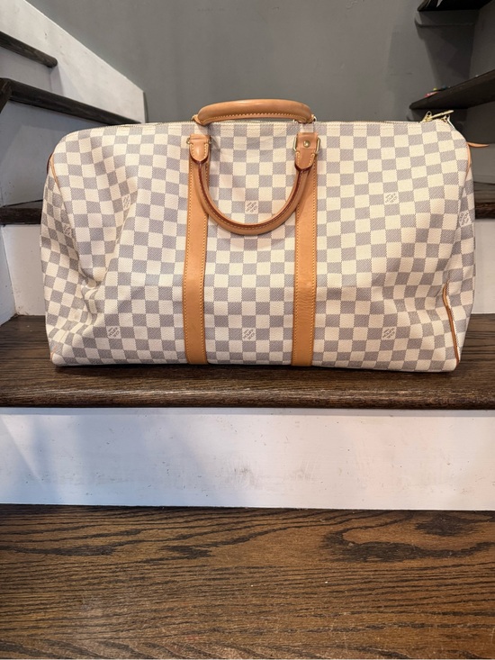 Louis Vuitton Handbags - Louis Vuitton Damier Azur
Keepall 50..Authentic